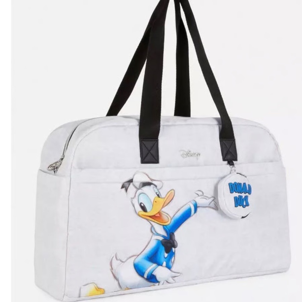 Disney 100th Anniversary DONALD DUCK Weekender Duffle Travel Bag
